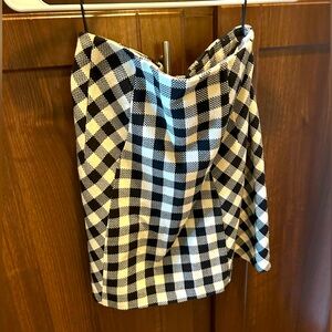Topshop Black and White Skirt